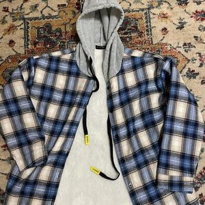 ZAFUL flannel hoodie